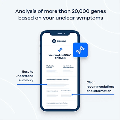 myLifeDNA™ Genomic testing for certainty about your symptoms